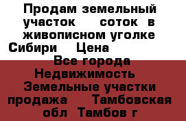 Продам земельный участок (40 соток) в живописном уголке Сибири. › Цена ­ 1 000 000 - Все города Недвижимость » Земельные участки продажа   . Тамбовская обл.,Тамбов г.